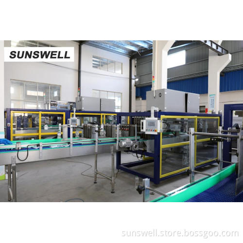 Automatic Food Beverage Box Packing Carton Machine